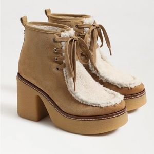 Sam Edelman Shaw Lace Up Bootie in great condition!